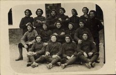 CARTE PHOTO Chambery Militaria Chasseurs Alpins 