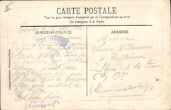 Vintage Postcard Boat Marseillaise