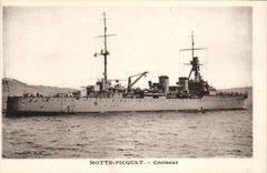 Vintage Postcard Boat Mound Picquet Cruiser