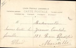 CPA Femme Theatre Gymnase Claude Ritter