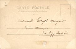 CPA Femme Theatre Robinson Chat Chaton