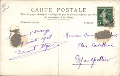 Vintage Postcard Theater Albert Lambert Son French Comedy