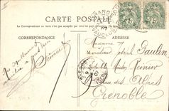 CPA Theatre Orange La gradins du theatre antique un jour de representation de la Comedie Francaise