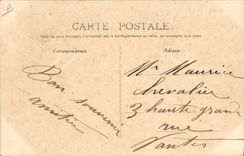 CPA Folklore Au Marais du Chalans Une bourine et ses alentours