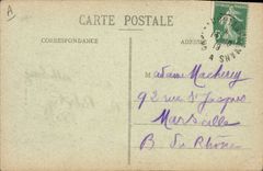 CPA Folklore Costume Segreen