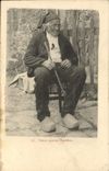 CPA Folklore Vieux paysan Vendeen