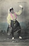 CPA Folklore Les adieux de la Sablaise