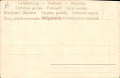 CPA Fantaisie Mer agitee Bateau 