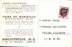 CPA Bibliotheque Rue de Villersexel Paris