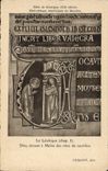 CPA Bibliotheque Bible de Souvigny Moulins Le Levitique Dieu dictant a Moise des rites de sacrifice