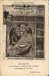 CPA Bibliotheque Bible de Souvigny Moulins Job sur son fumier 