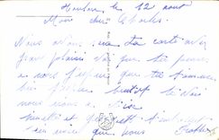 CPA Fantaisie Illustrateur Enfants Militaria Chat Fer a cheval