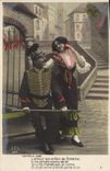 CPA Fantaisie Femme Carmen a Jose Bizet 
