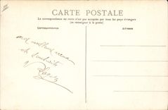 CPA Cochon Porc Cour de ferme En famille