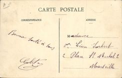 CPA Militaria Chasseurs Alpins Ascension a la corde