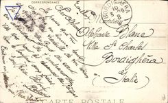 Vintage Postcard Boat Marceau Vessel School of the Apprentices Destroyers