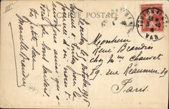 Vintage Postcard Boat Marceau School of the Marine destroyers and the quartermasters