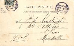 CPA Theatre Parysatis Drame en 3 actes de Me Dieulafoy Musique de Camille Saint Saens Arenes de Beziers
