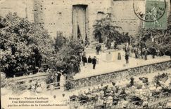 CPA Theatre antique Orange Une repetition generale par les artistes de la Comedie Francaise 