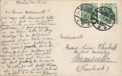 CPA Theatre Thalia Theater Polnische Wirtschaft Fraulein Belladonna und Herr Bechert Pologne Polska