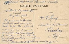 CPA Theatre Joseph Opera biblique en 3 actes donne dans la Salle St Stanislas Scene de la Malediction