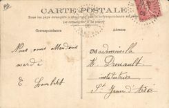 CPA Folklore La Sarthe 