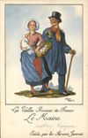 CPA Folklore Le Maine Farines Jammet 