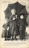 CPA Folklore Aux marais Vendeens Les souhaits des petits Maraichins 