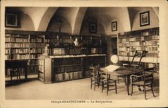 CPA Bibliotheque Abbaye d'Hautecombe Le Scriptorium 