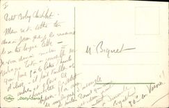 Postal Fantasia Ilustrador Niño Perro And you?