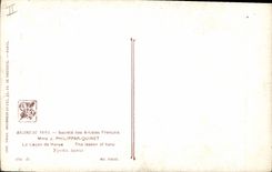 CPA Philippar Quinet La lecon de harpe 