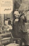CPA Les chansons de Botrel Enfant Violon 