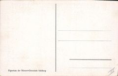 CPA Mozart Salzburg 