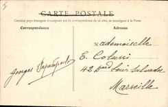 CPA David Paris et Helene Paris Musee du Louvre 