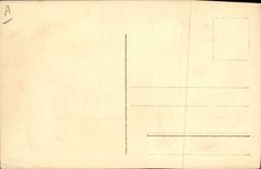 Vintage Postcard Cochon Pig I carry happiness (pig in relief)