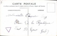 Vintage Postcard Pig Happy Pig birthday