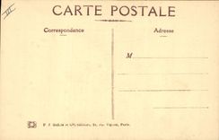 Postal Fantasia Ilustrador Militaria la misión alemana en Atenas