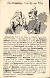 CPA Fantaisie Illustrateur Militaria Guillaume marie sa fille 
