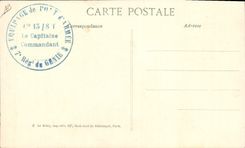 CPA Fantaisie Illustrateur Militaria Aux corbeaux le reste de la besogne Alsace 