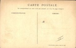 Postal Fantasia Ilustrador Militaria Niño Melenudo Alsacia