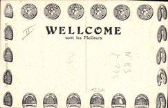 Postal Fantasia Ilustrador Militaria Soldado