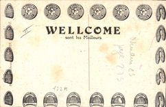 Postal Fantasia Ilustrador Militaria Soldado Melenudo