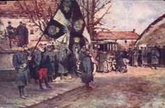 CPA Fantaisie Illustrateur Militaria Bouchoir Vassincourt Mussey 