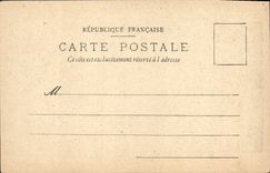 Vintage Postcard Theater the billet At Mrs Heloise the toast of the commander Labourdette