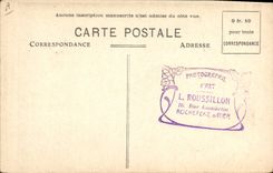 Vintage Postcard Theater With the Palate of the Flowers Operetta Paul of max Mary Escafitt