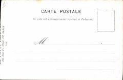 Vintage Postcard Theater the Réunion Public life of the heads of party Emile Fabre Theater of the Rebirth