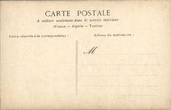 Vintage Postcard Theater By drama death of Marc Sangnier 2nd act Scene III