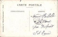 Vintage Postcard Ambiguous Theater the Two orphan ones At Dead Frochard of Jacques