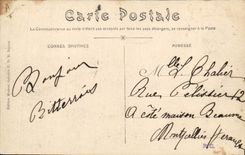 Vintage Postcard Beziers Theater the First Sword the prayer of good-bye the lullaby of deaths