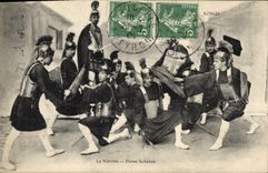 CPA Theatre La nativite Danse Salienne Senlis 